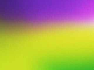 purple yellow-green, gritty retro abstract background template, color gradient spray texture dazzling light brilliance, scratchy sound grimy void