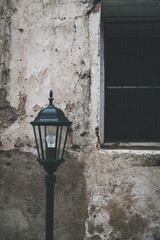 old street lamp