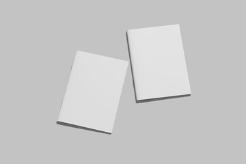 Blank a4 catalog White