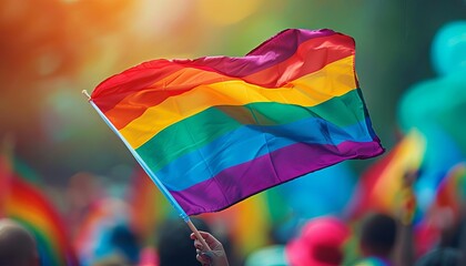 LGBTQ Individuals Living Authentically and Joyfully, Celebrating the beauty of living as ones true self. High-Resolution.