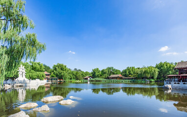 Obraz premium Beijing Grand View Garden scenic landscape