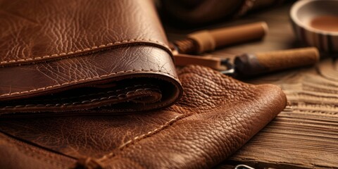 Leatherworking and handcraft of leather things