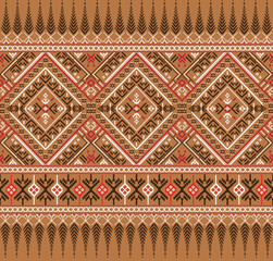 The fabric pattern is unique and created from the design.