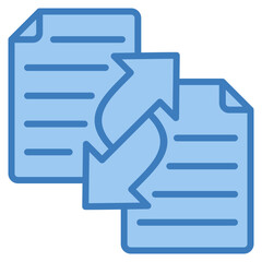 File Transfer Icon Element For Design