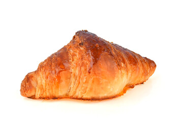 croissant , Croissants, crispy isolated on the white background.