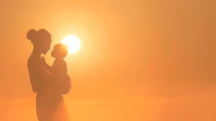 Mom and son. Image of love, family relationship