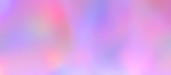 Pink Aura Effect. Blurry PInk Layout. Abstract Background with Bokeh. Mesh Effect. Blurry Irregular Iridescent Print. No text.