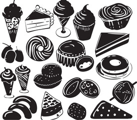 set of cakes