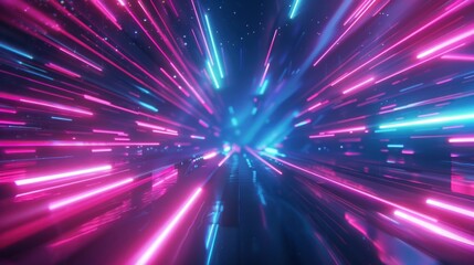 Fototapeta premium Abstract LED light background