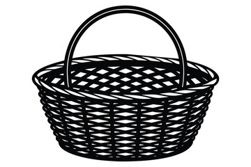 Basket illustration drawing vector design