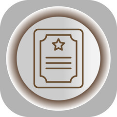 Greeting Card  Gradient Background Icon