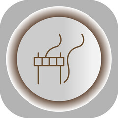 Slope  Gradient Background Icon