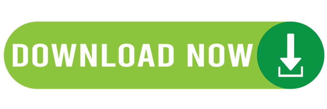 download button isolated on a white background