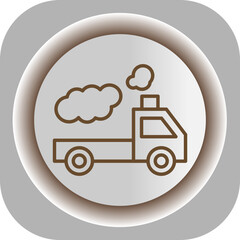Truck  Gradient Background Icon
