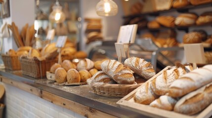 a cozy bakery