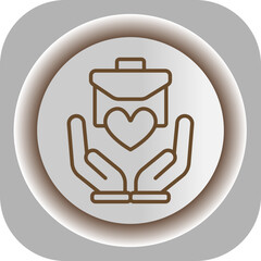 Social Services  Gradient Background Icon