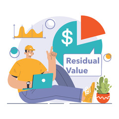 Amortization and depreciation set. Calculating the value for business assets