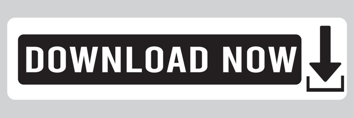 download button isolated on a white background