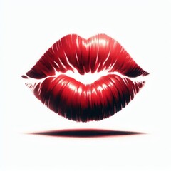 illustration of a kiss