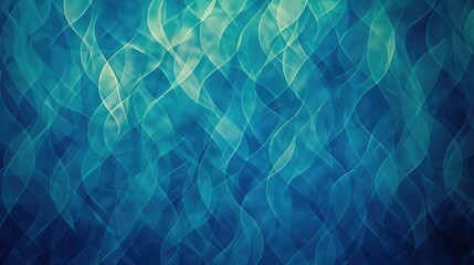 Obraz premium Patterned Aqua and Teal Abstract Background for Educational or Learning Materials