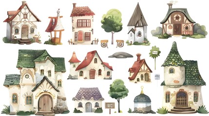 Enchanting Storybook Inspired Cottages and Homes in Idyllic Rural Landscapes