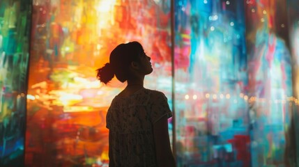 Fototapeta premium A person browsing through a fruit photography studio
