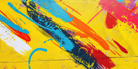 Sunshine Yellow: A vibrant mural, painted with bold strokes of revolutionary hope, covers an entire wall, inspiring those who pass by to join the movement.