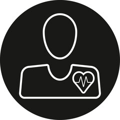 Tachycardia, arritmia, heart icon