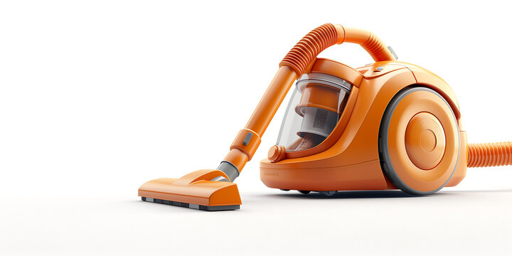 recommend clip art: 3D Rendering Vacuum Cleaner on White background, Cleaning machinery and appliance, Technology, vector, 3D Illustration