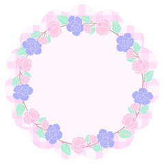 coquette Flower Frame