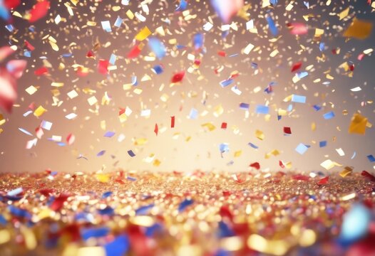 'confetti Welcome back rendering celebration 3D text gold template design banner media community bar museum shop social picture fireworks word illustration white background'