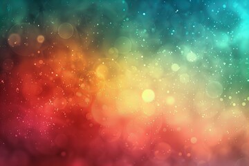 Fototapeta premium Close up of vibrant lights on colorful background