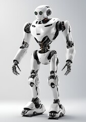 Grey color robot