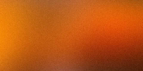 Rich orange gradient background with multi-colored highlights, rough texture, grain noise.
