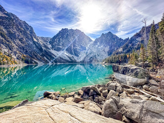 Colchuck lake Washington State USA