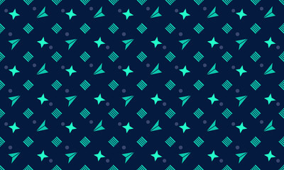 Minimalist Design Seamless Pattern Wallpaper Background