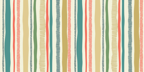 Ethnic geometric seamless pattern. Modern abstract design for paper, cover, fabric, interior decor and other