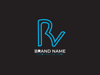 Lettermark branding logo design