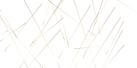 Abstract background with lines. Golden lines on White paper. Line wavy abstract vector background.	