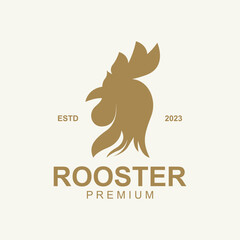 Fototapeta premium Vector Rooster Logo Abstract Design