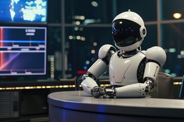 Humanoid Robot Takes on News Anchoring Duties