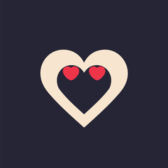 Vector heart shape