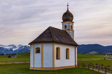 Fototapeta premium Chapels & Hermitages in mountainous landscapes