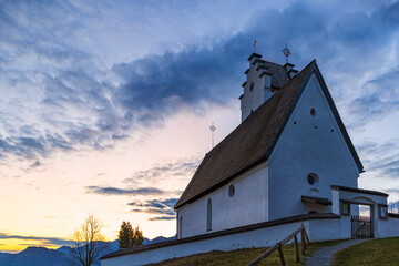 Fototapeta premium Chapels & Hermitages in mountainous landscapes