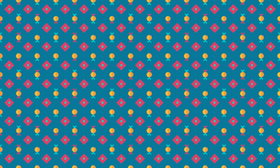 Grid-Based Design Seamless Pattern Wallpaper Background