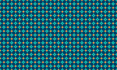 Grid-Based Design Seamless Pattern Wallpaper Background