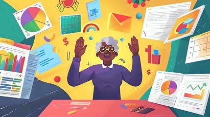 Illustration of a CFO's Profession: Driving Financial Performance and Ensuring Compliance