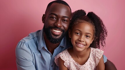 black father with daughter