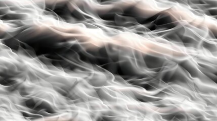 Obraz premium A monochrome image showcases a massive cloud of smoke with a fuzzy overlay at the top