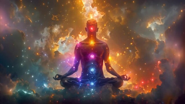 As you delve deeper into meditation, Align your chakras, harmonizing your body, mind, and spirit with the rhythms of the universe.